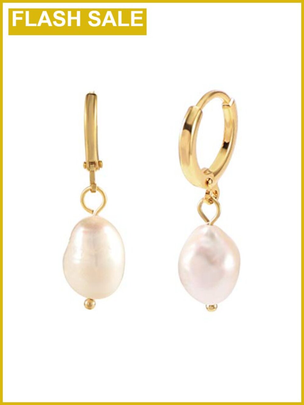 Huggie Hoop Earrings with Charms 18k Gold Plated Crystal Dangle Earrings for